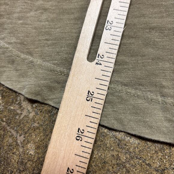 Buck Mason Slub Cotton Curved Hem Crew T Shirt Men's XS Minimalist - Picture 6 of 10